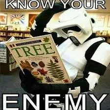 We couldn't resist celebrating Star Wars day, especially with such a hilarious meme. And it's true. You should really know your enemy. May the 4th be with you all! #mondaymemes #viterbolibrary #StarWars #