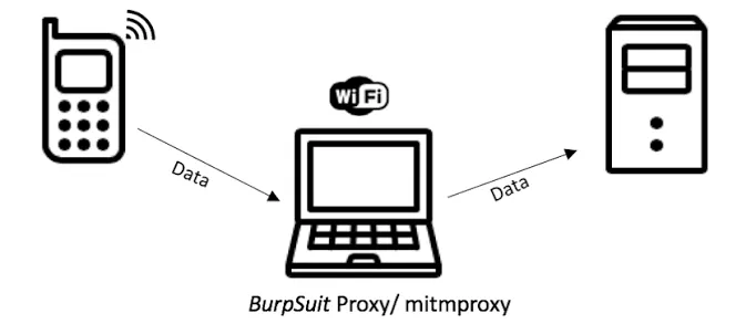 Man-In-The-Middle attack using Burp Suite and mitmproxy. | Download  Scientific Diagram