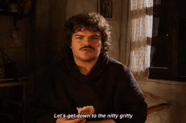Nitty Gritty GIF - Nitty Gritty Nacho - Discover & Share GIFs