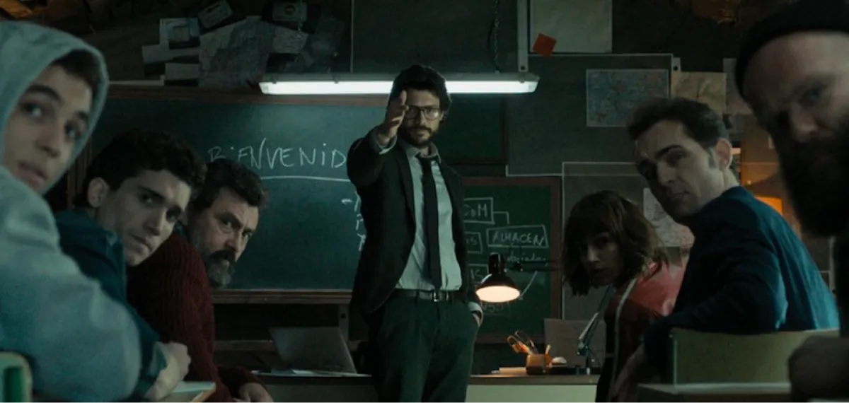 Money heist professor Blank Template - Imgflip